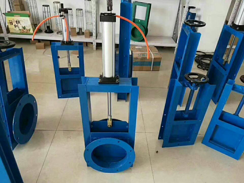 氣動(dòng)耐磨通風(fēng)插板閥